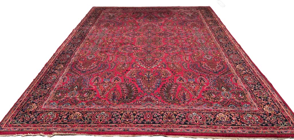 Sarouk Rug After Immersion Washing