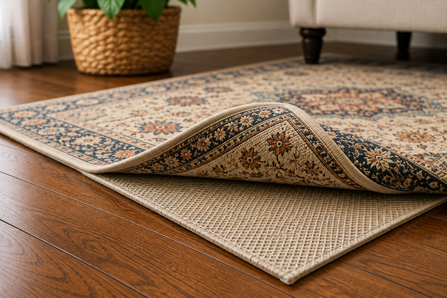Image of a rug pad
