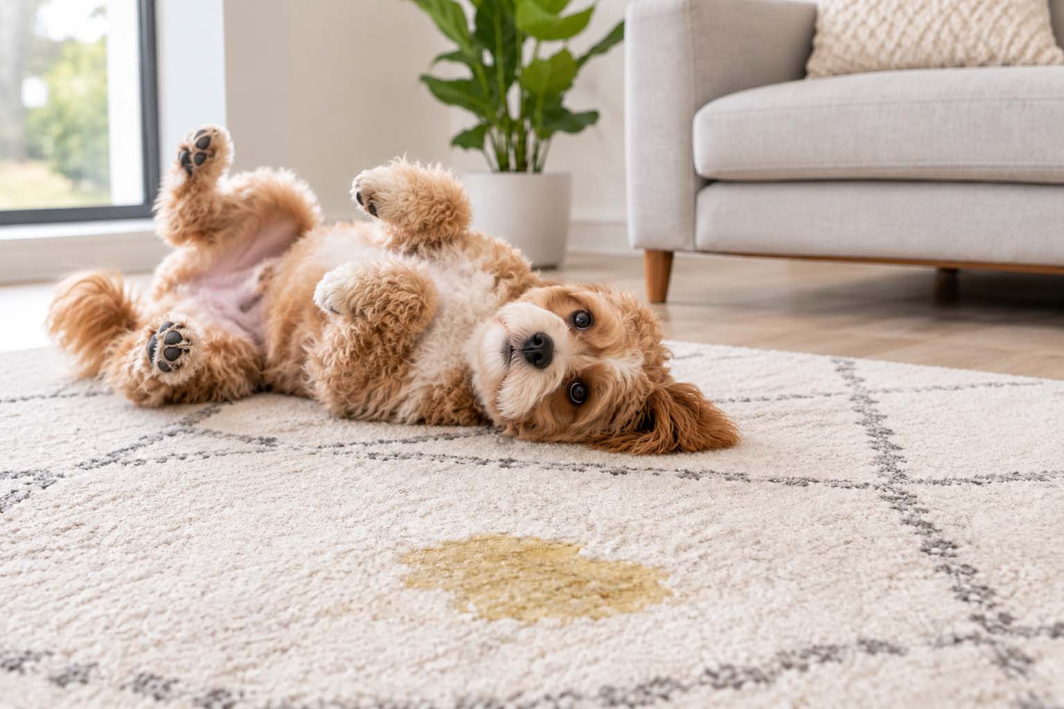 Dog Urine Stain