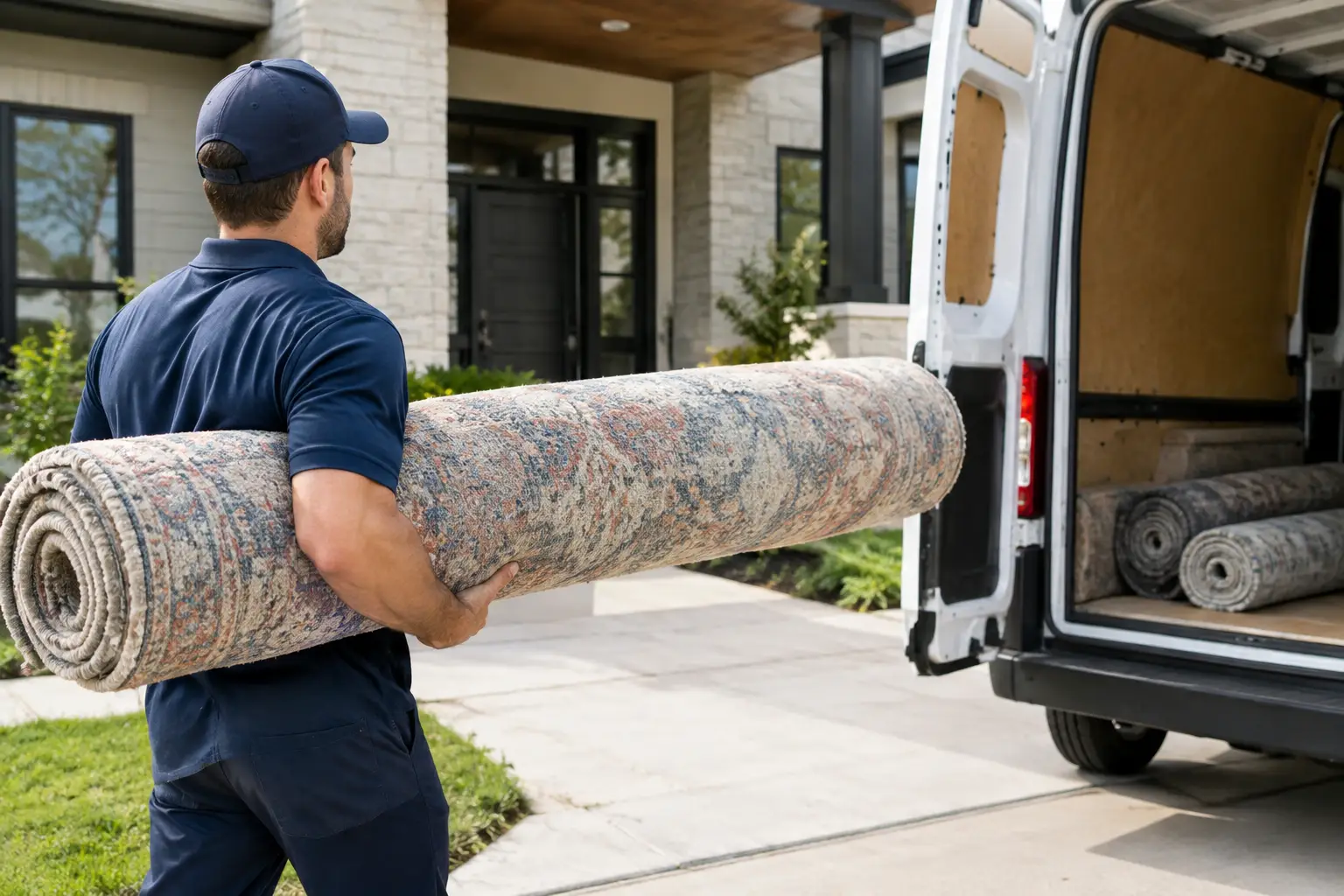 Area Rug Pickup and Delivery for Tulsa Homes